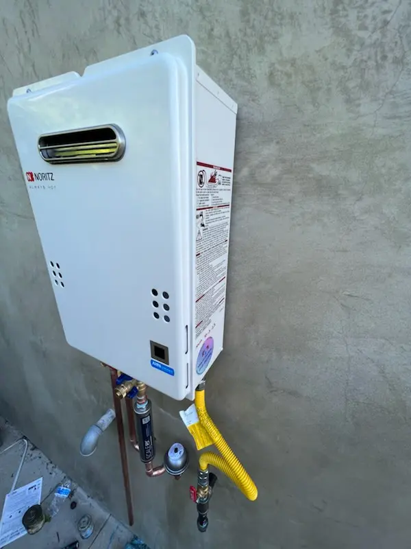 Tankless water heater installation for Carver Heights East homes